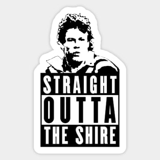 Cronulla Sharks - Andrew Ettingshausen - STRAIGHT OUTTA THE SHIRE Sticker